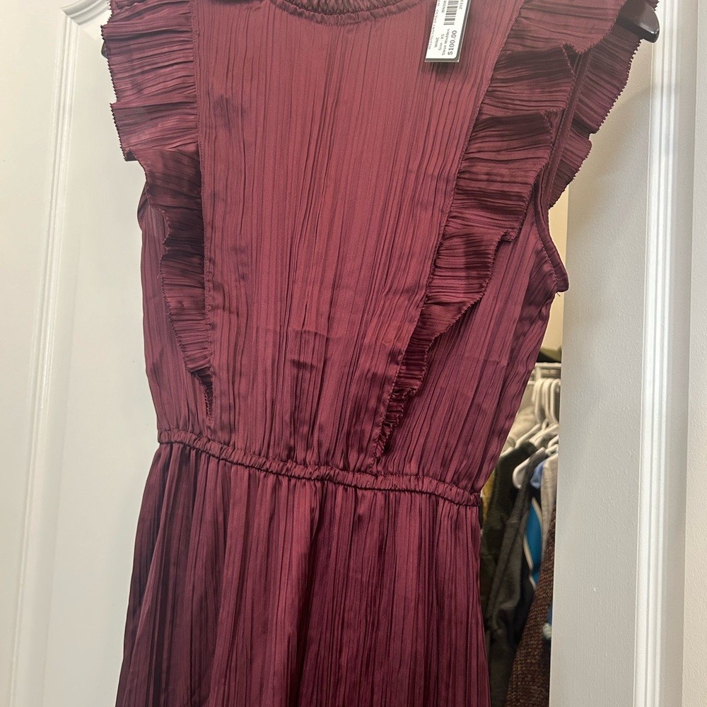 Maroon Steve Madden midi dress